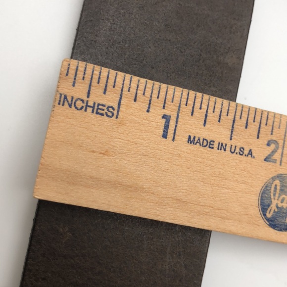 Be Prepared Genuine Leather Brown Belt Made in Italy. Conversation piece - Picture 13 of 15